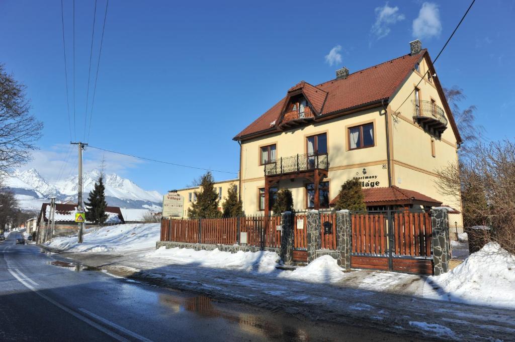 Apartmany Village Veľký Slavkov Exteriör bild
